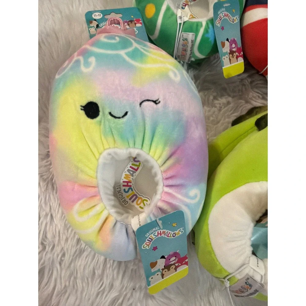Kellytoy Squishmallows Slippers Kids Size 11-12 Holiday Christmas Squishmallow